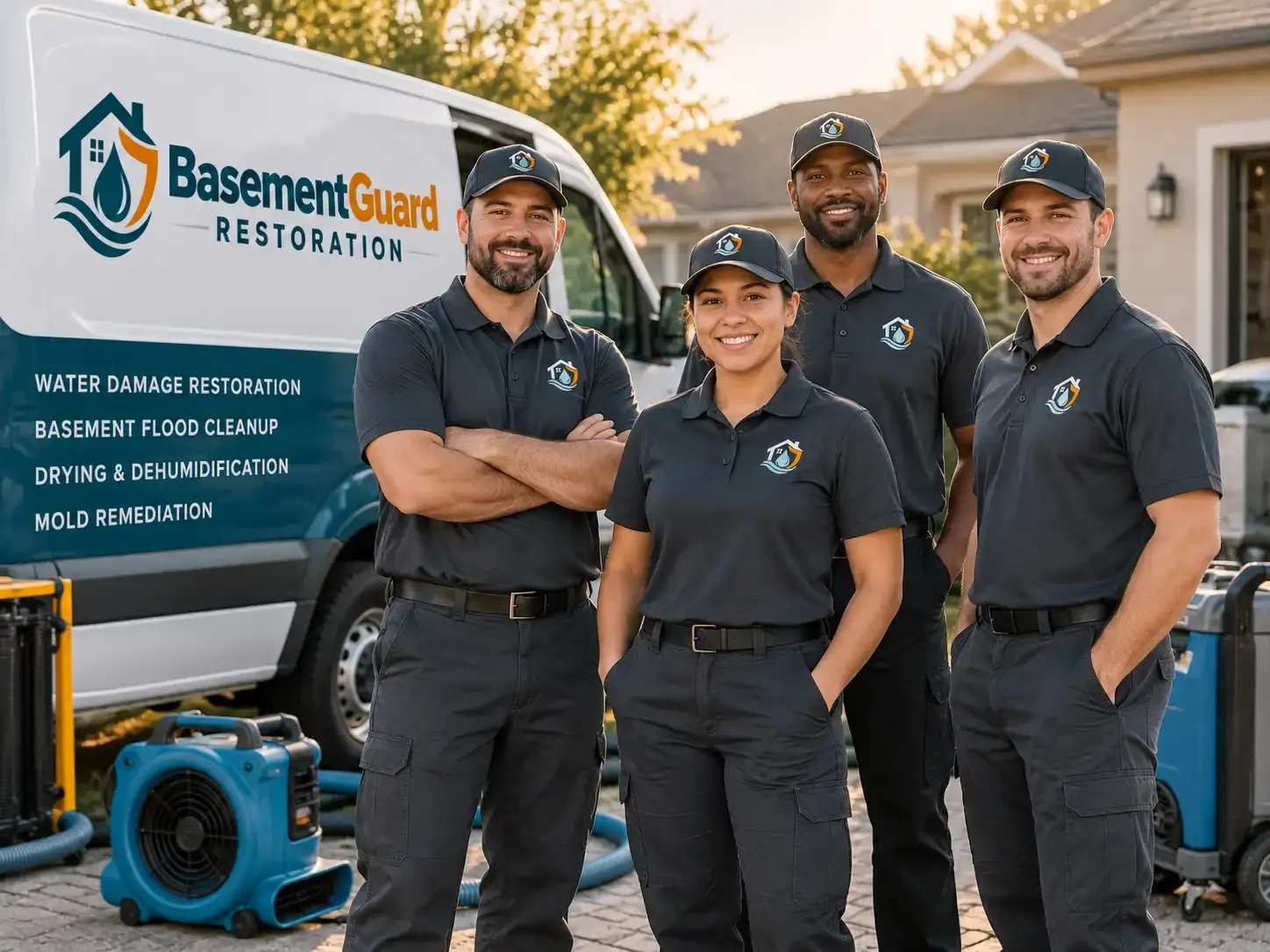 Basement Water Damage Restoration company in Ramsay, MI